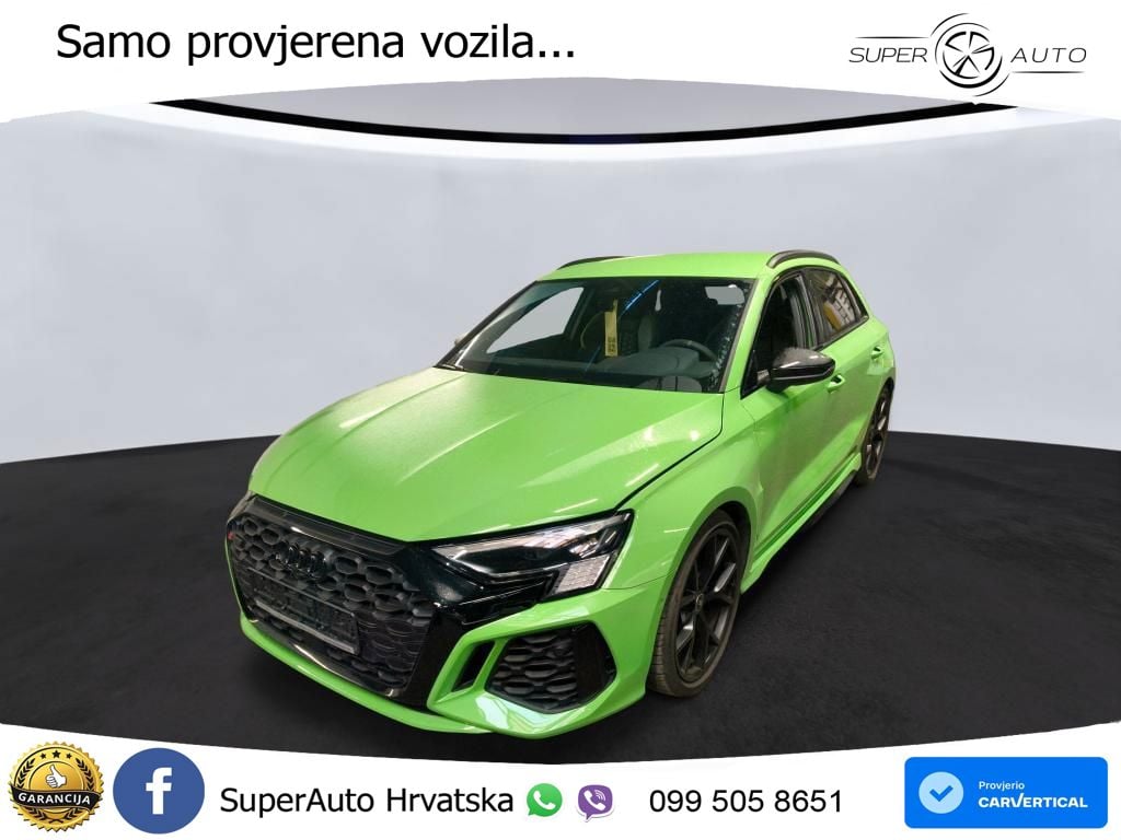 Audi RS3 Sedan 2.5 TFSI (400 KS) quattro S tronic MATRIX+GR SJED+KAM