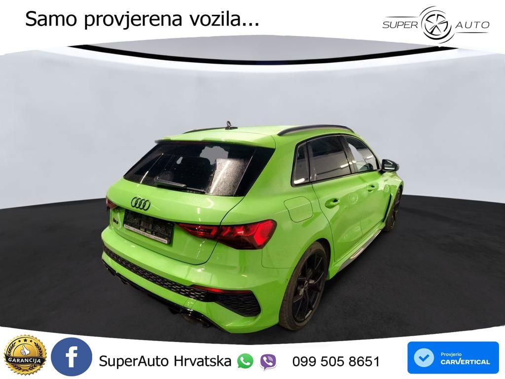 Audi RS3 Sedan 2.5 TFSI (400 KS) quattro S tronic MATRIX+GR SJED+KAM