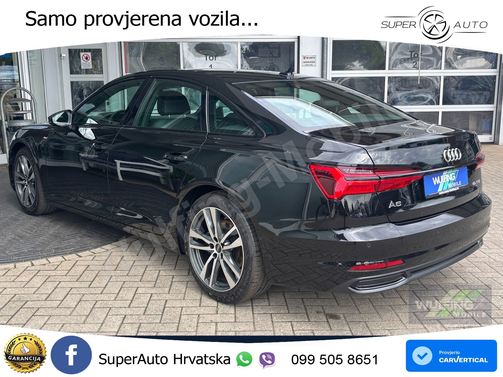 Audi A6 45 TFSI (265 KS) quattro ultra S tronic S line LED+GR SJED+ACC