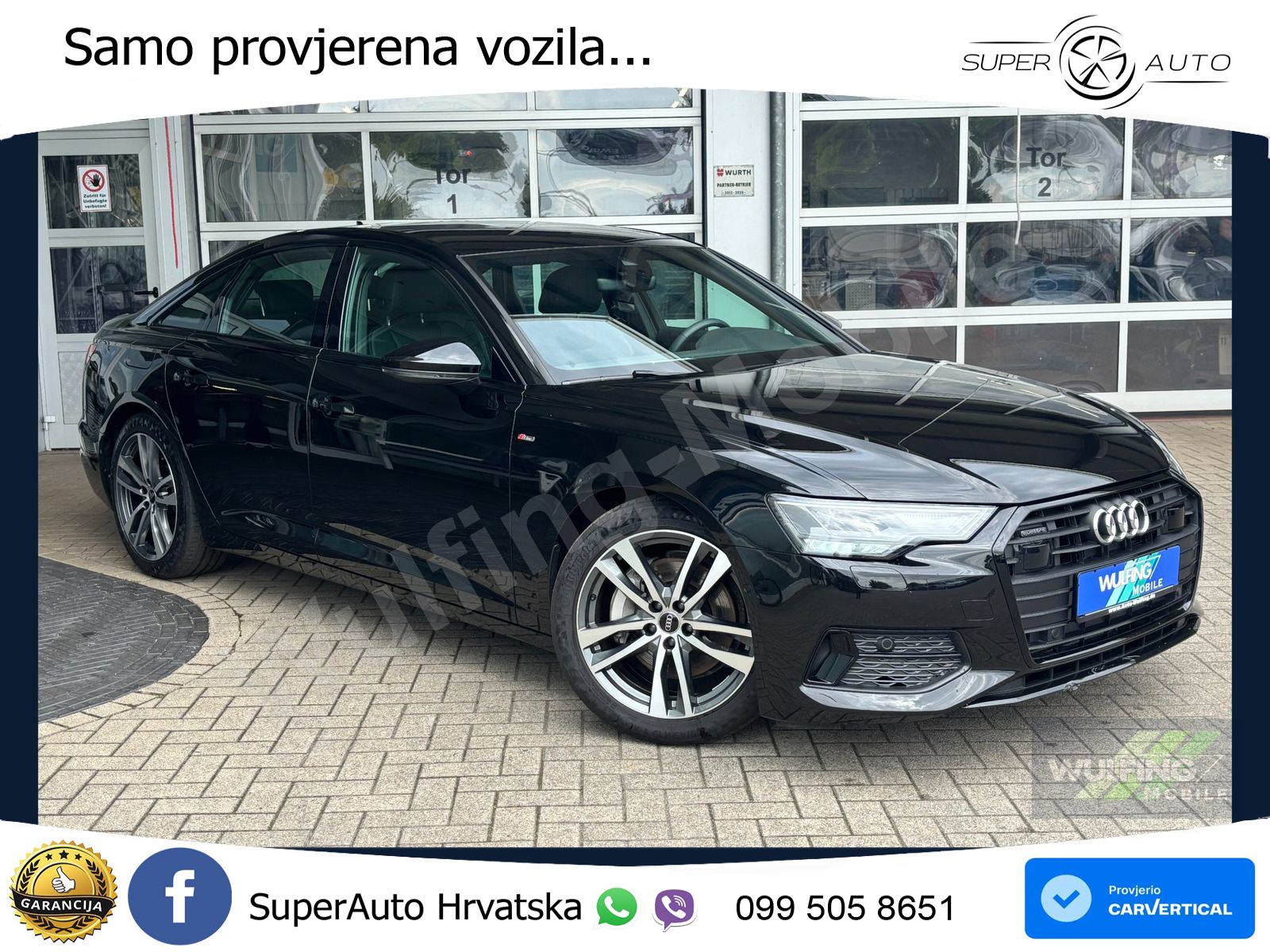 Audi A6 45 TFSI (265 KS) quattro ultra S tronic S line LED+GR SJED+ACC