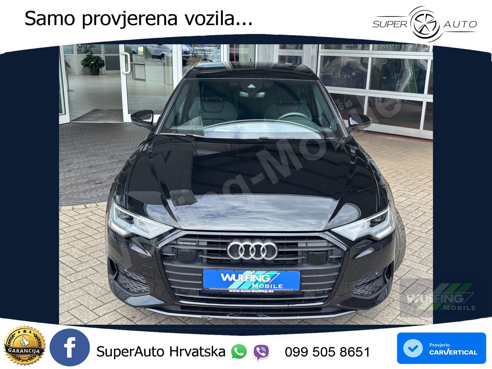 Audi A6 45 TFSI (265 KS) quattro ultra S tronic S line LED+GR SJED+ACC
