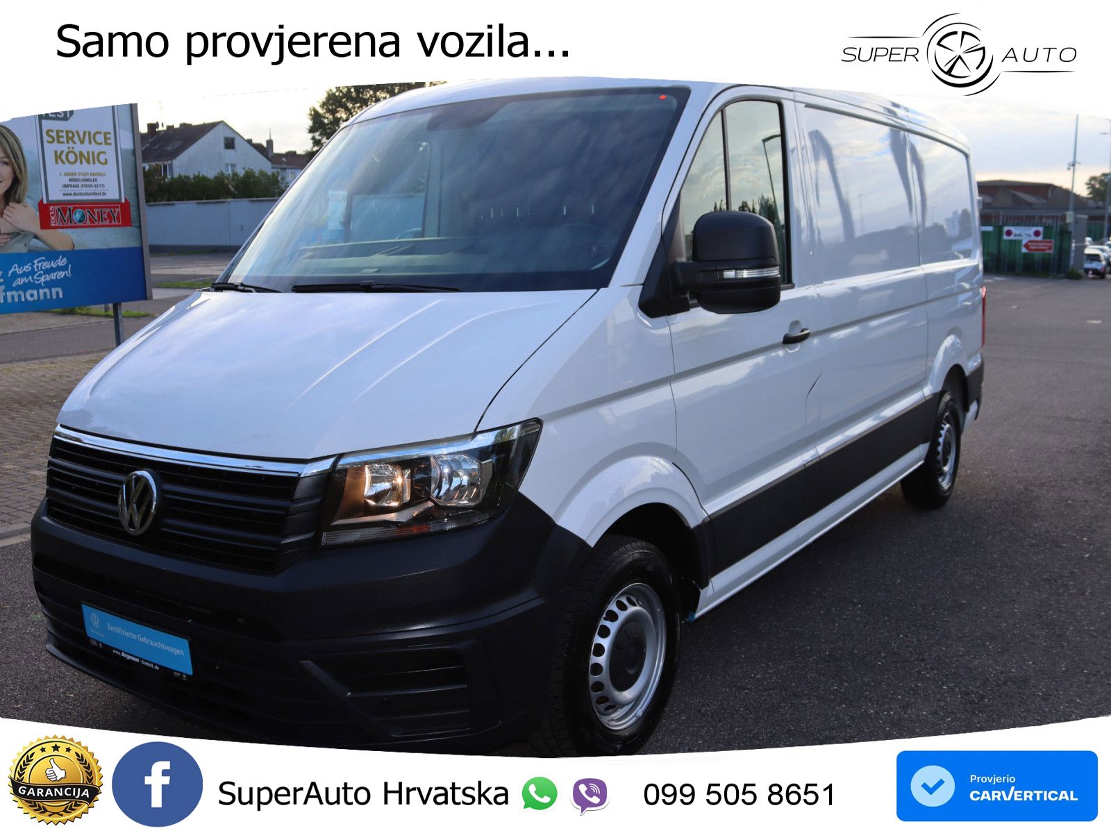 Volkswagen Crafter 35 2.0 TDI L2H1 FWD ACC KAMERA SHZ PDC 140 KS