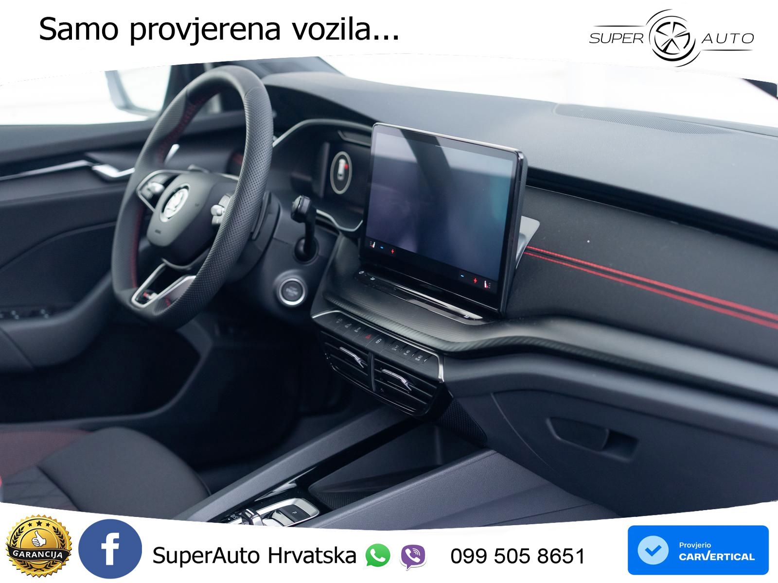Škoda Octavia Combi RS 2.0 TSI (265 KS) DSG LED+GR SJED+ACC