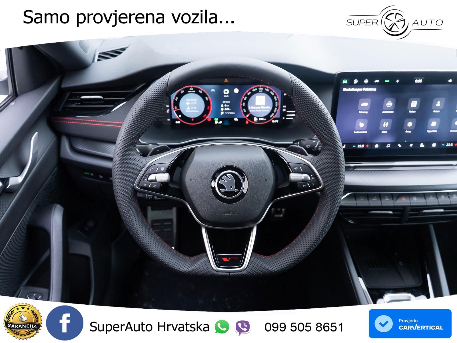 Škoda Octavia Combi RS 2.0 TSI (265 KS) DSG LED+GR SJED+ACC