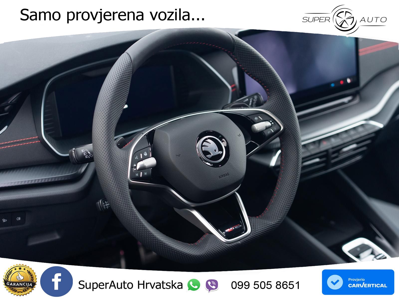 Škoda Octavia Combi RS 2.0 TSI (265 KS) DSG LED+GR SJED+ACC