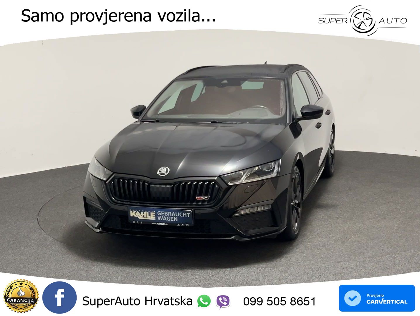 Škoda Octavia Combi RS 2.0 TDI (200 KS) DSG LED+GR SJED+ACC
