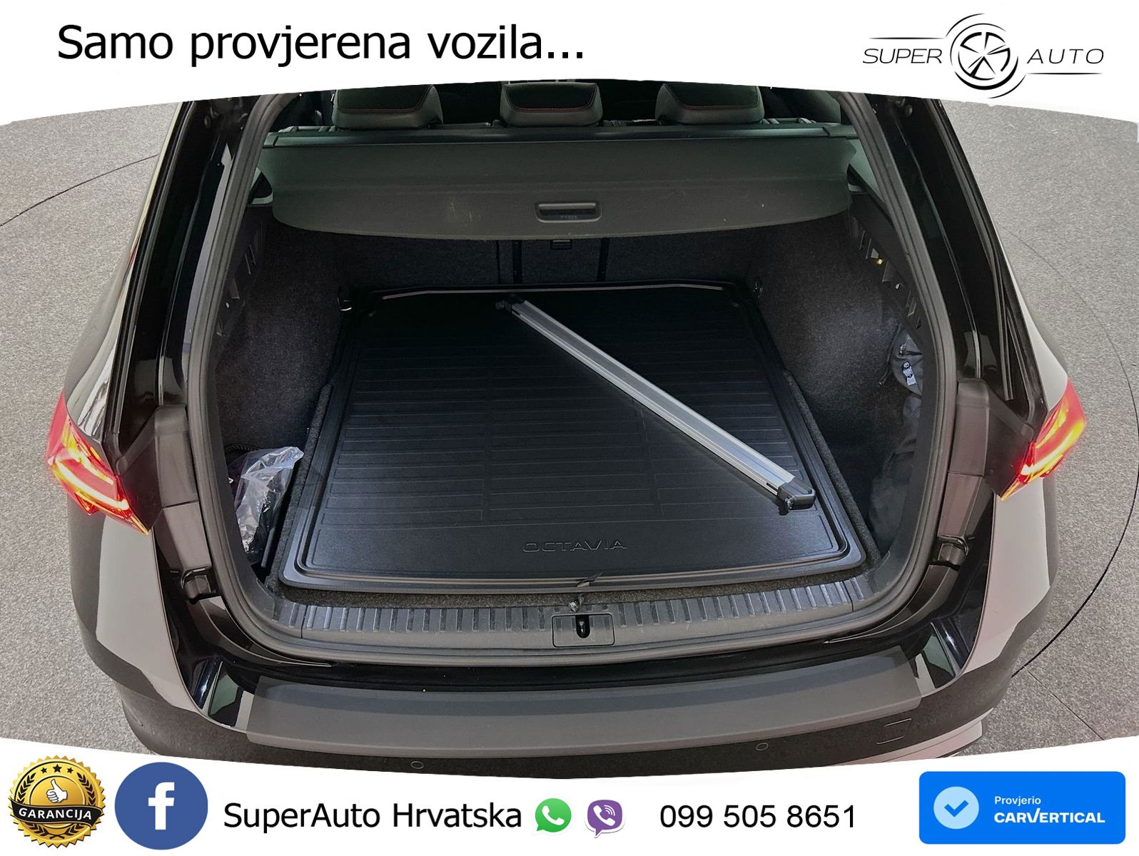 Škoda Octavia Combi RS 2.0 TDI (200 KS) DSG LED+GR SJED+ACC