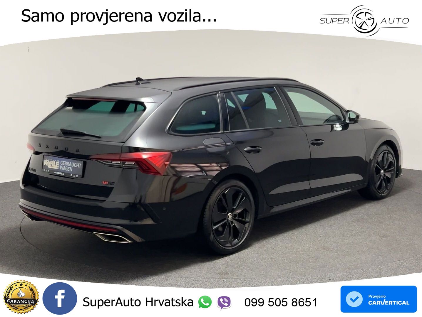 Škoda Octavia Combi RS 2.0 TDI (200 KS) DSG LED+GR SJED+ACC