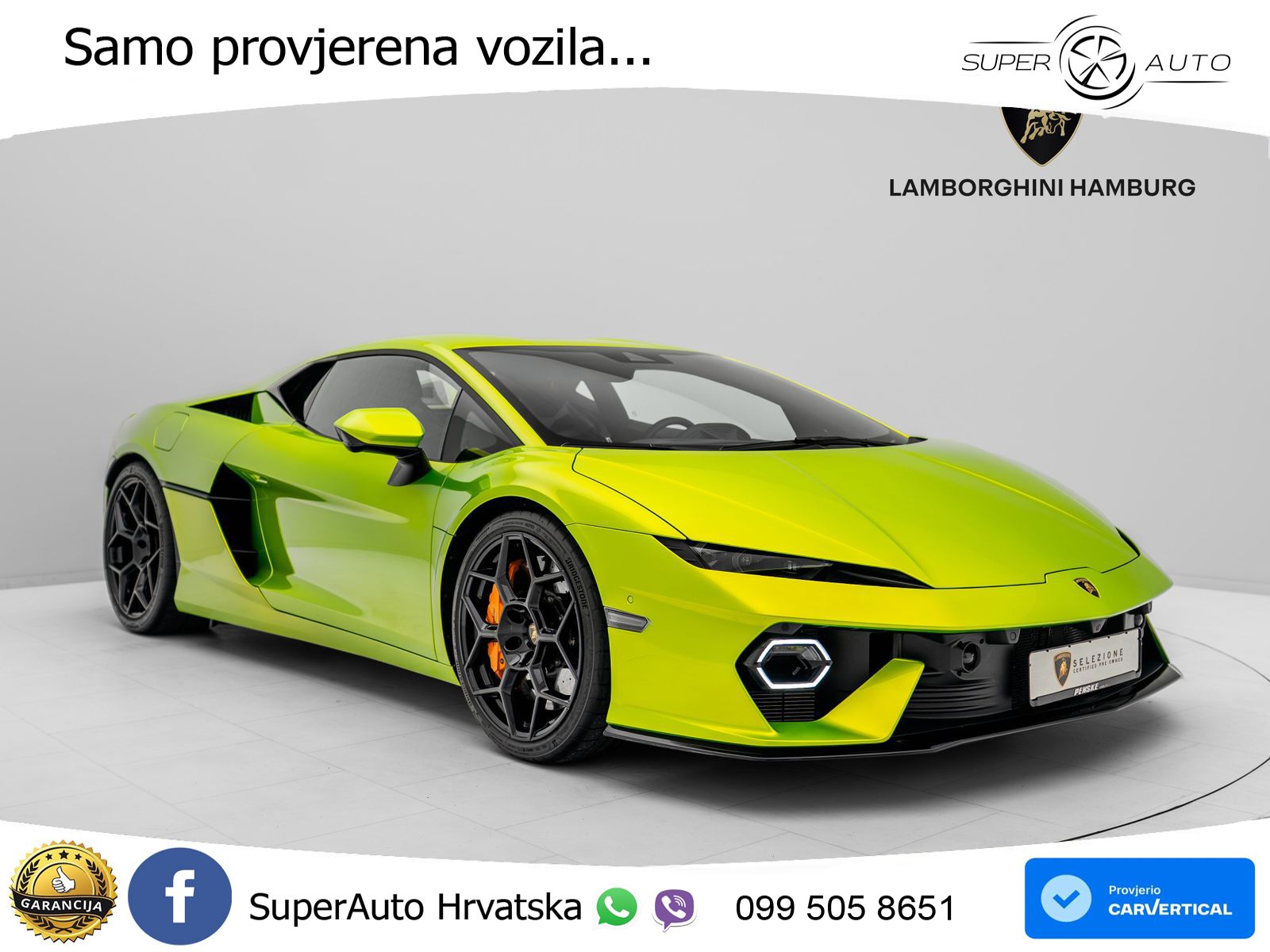 Lamborghini Temerario 4.0 V8 (920 KS) HPEV e-4WD DCT LED+ACC