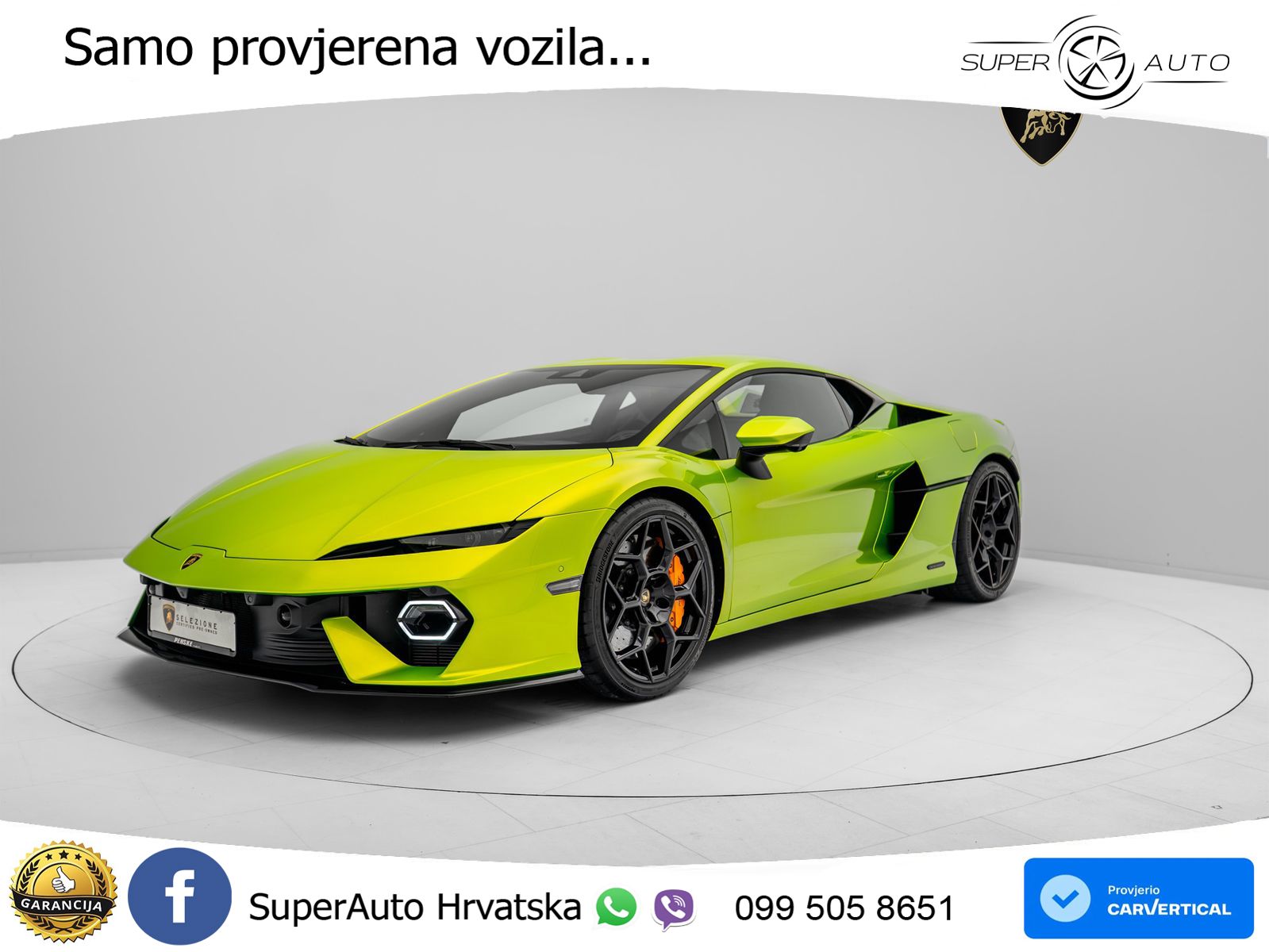Lamborghini Temerario 4.0 V8 (920 KS) HPEV e-4WD DCT LED+ACC