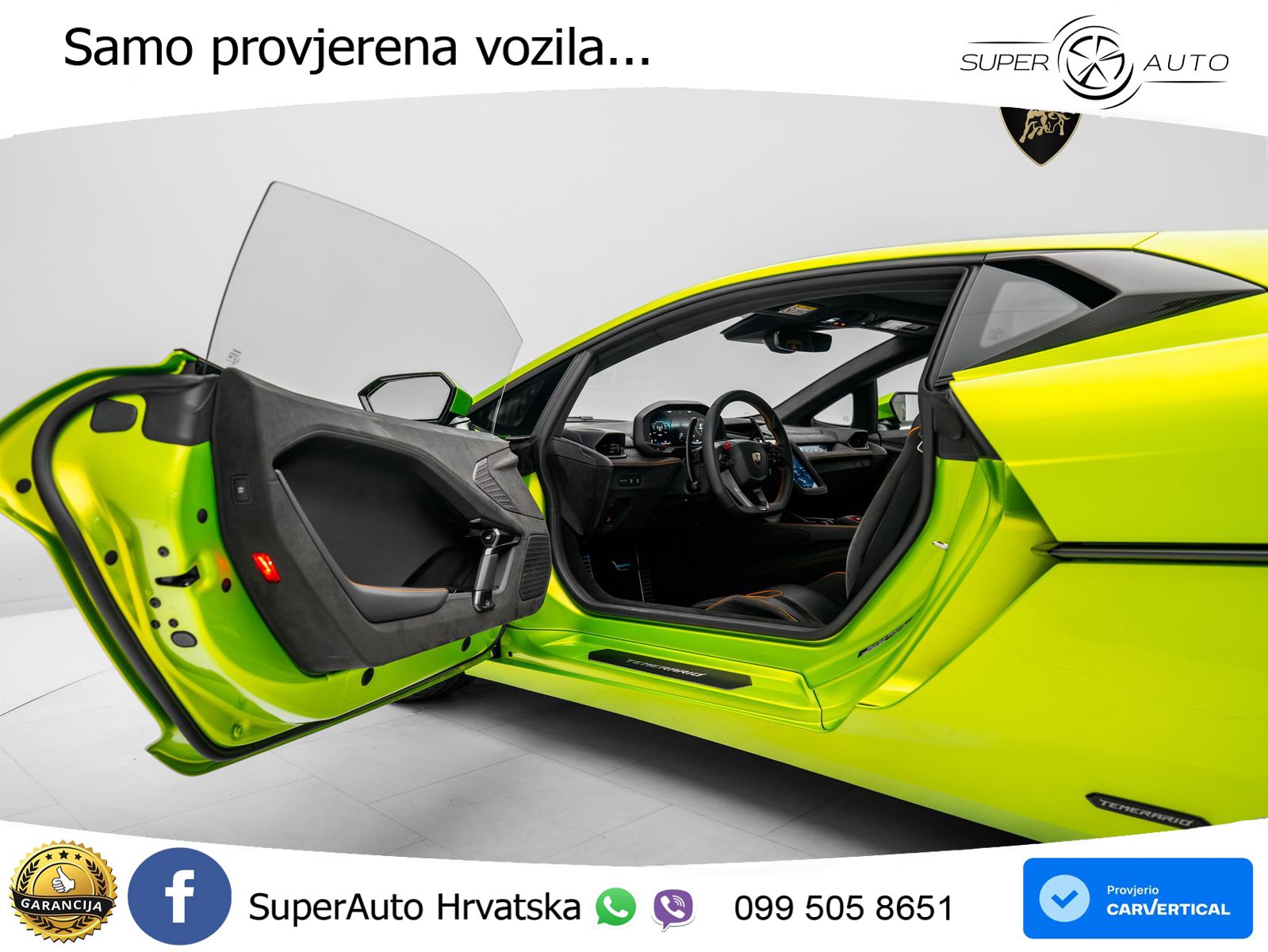Lamborghini Temerario 4.0 V8 (920 KS) HPEV e-4WD DCT LED+ACC