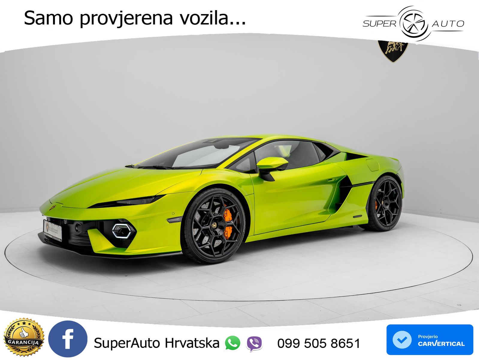 Lamborghini Temerario 4.0 V8 (920 KS) HPEV e-4WD DCT LED+ACC