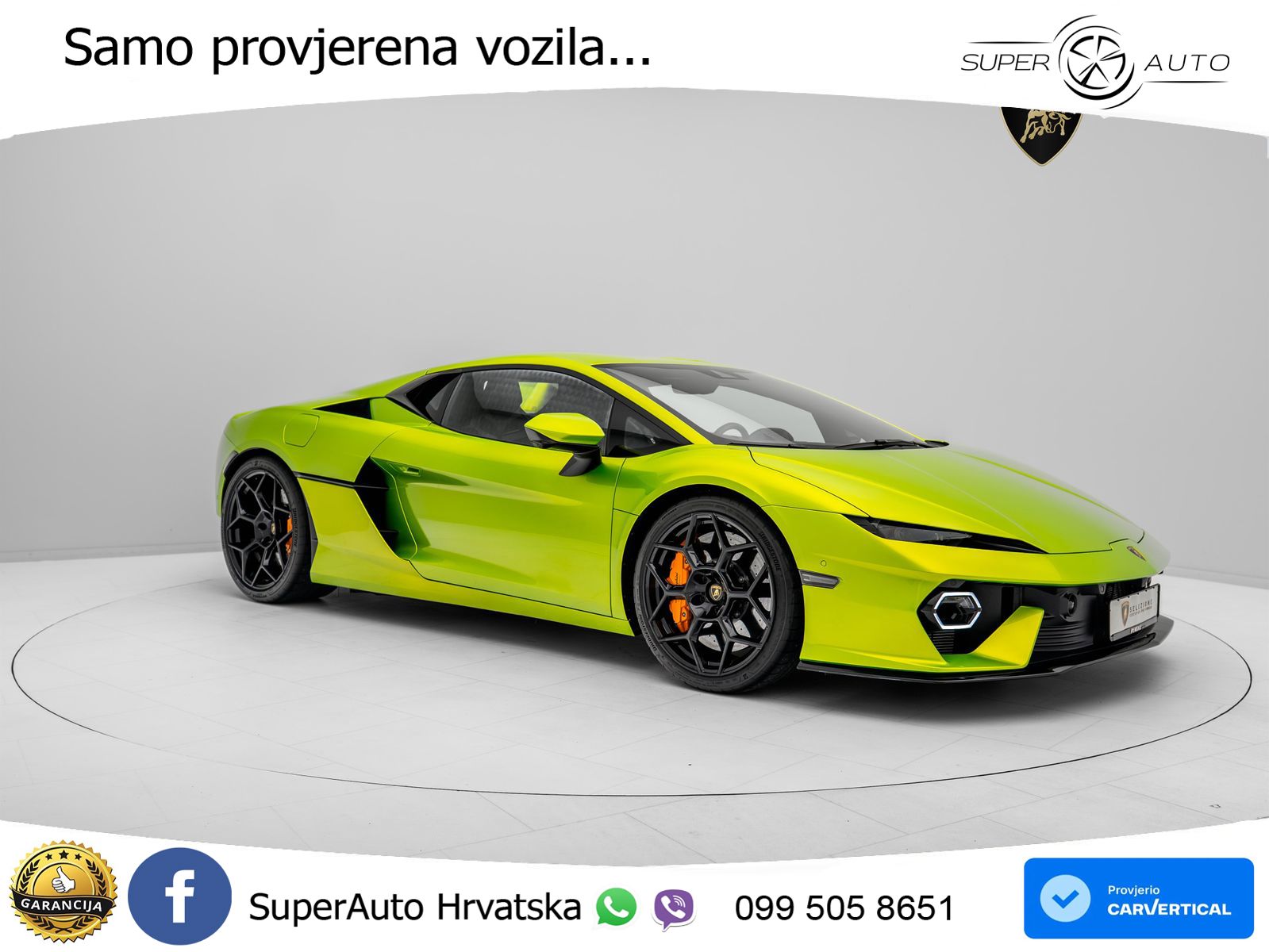 Lamborghini Temerario 4.0 V8 (920 KS) HPEV e-4WD DCT LED+ACC