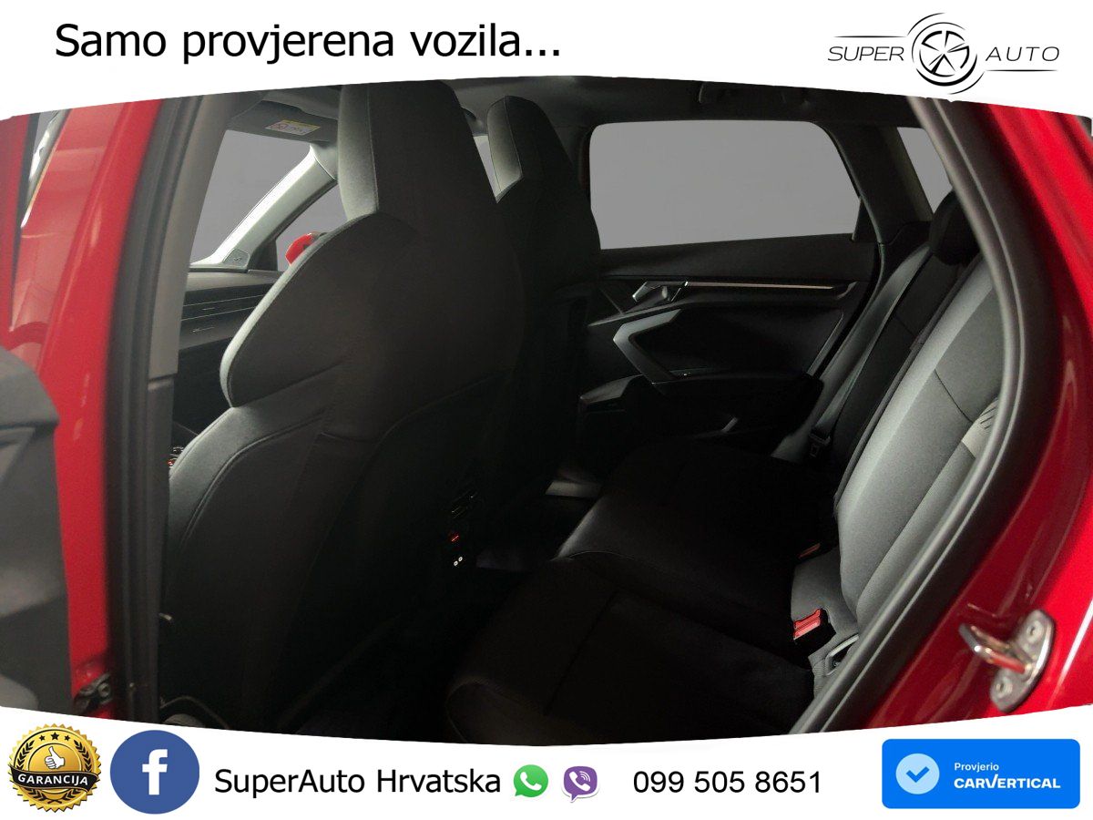 Audi A3 Sportback 30 TFSI (116 KS) Mild Hybrid S tronic advanced LED+GR SJED+ACC