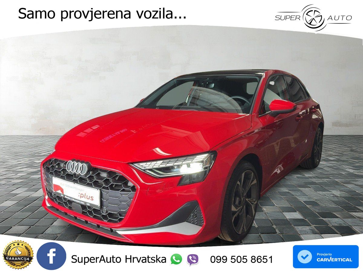 Audi A3 Sportback 30 TFSI (116 KS) Mild Hybrid S tronic advanced LED+GR SJED+ACC