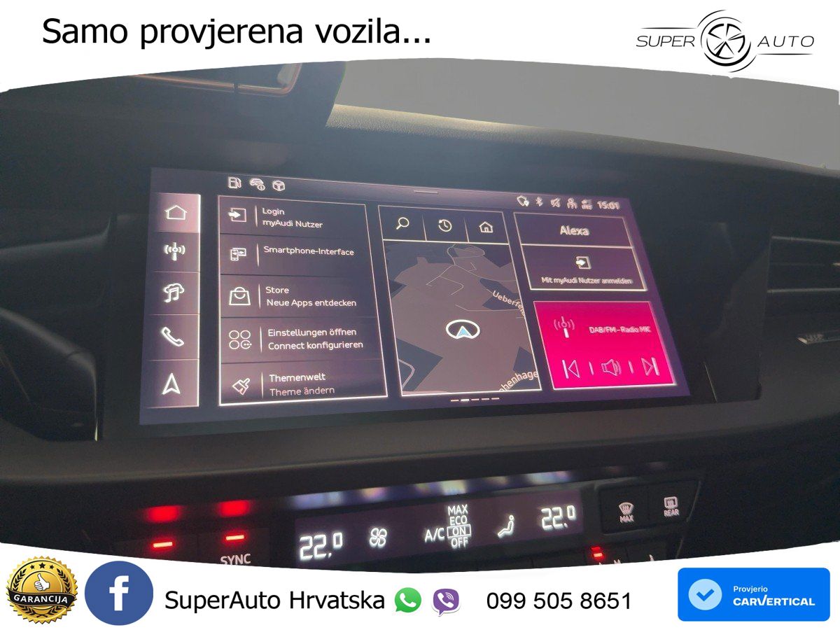 Audi A3 Sportback 30 TFSI (116 KS) Mild Hybrid S tronic advanced LED+GR SJED+ACC