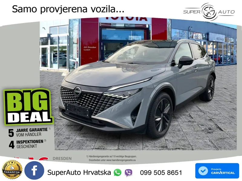 Nissan Qashqai 1.3 DIG-T (158 KS) Xtronic Tekna LED+GR SJED+ACC