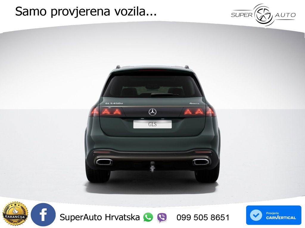 Mercedes-Benz GLS GLS 450d EQ Boost 4MATIC 9G-TRONIC AMG ZRAČNI+ACC+GR SJED+KAM+PANO