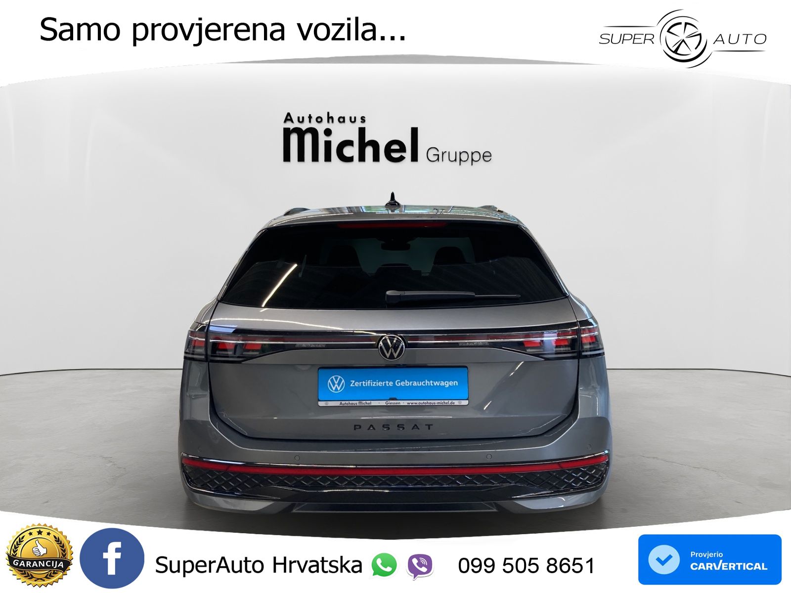 Volkswagen Passat Variant 1.5 TSI (204 KS) eHybrid DSG R-Line LED+GR SJED+ACC