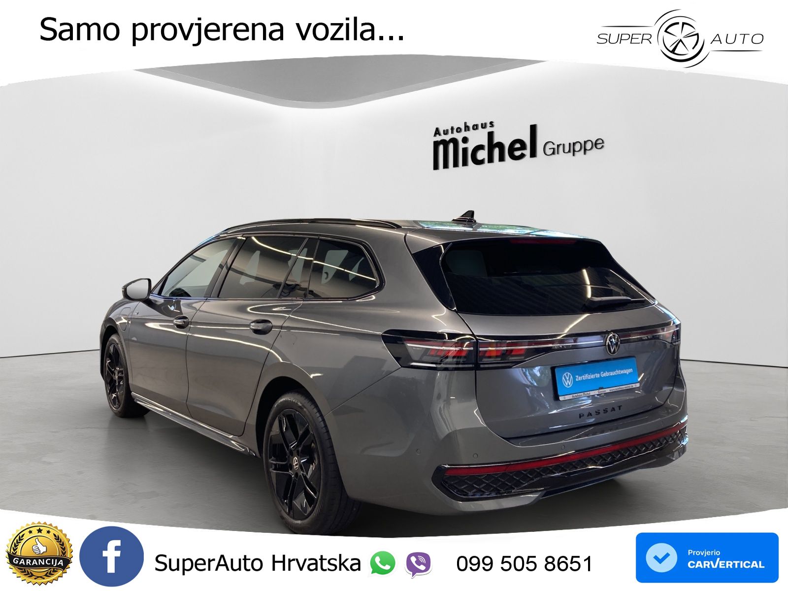 Volkswagen Passat Variant 1.5 TSI (204 KS) eHybrid DSG R-Line LED+GR SJED+ACC