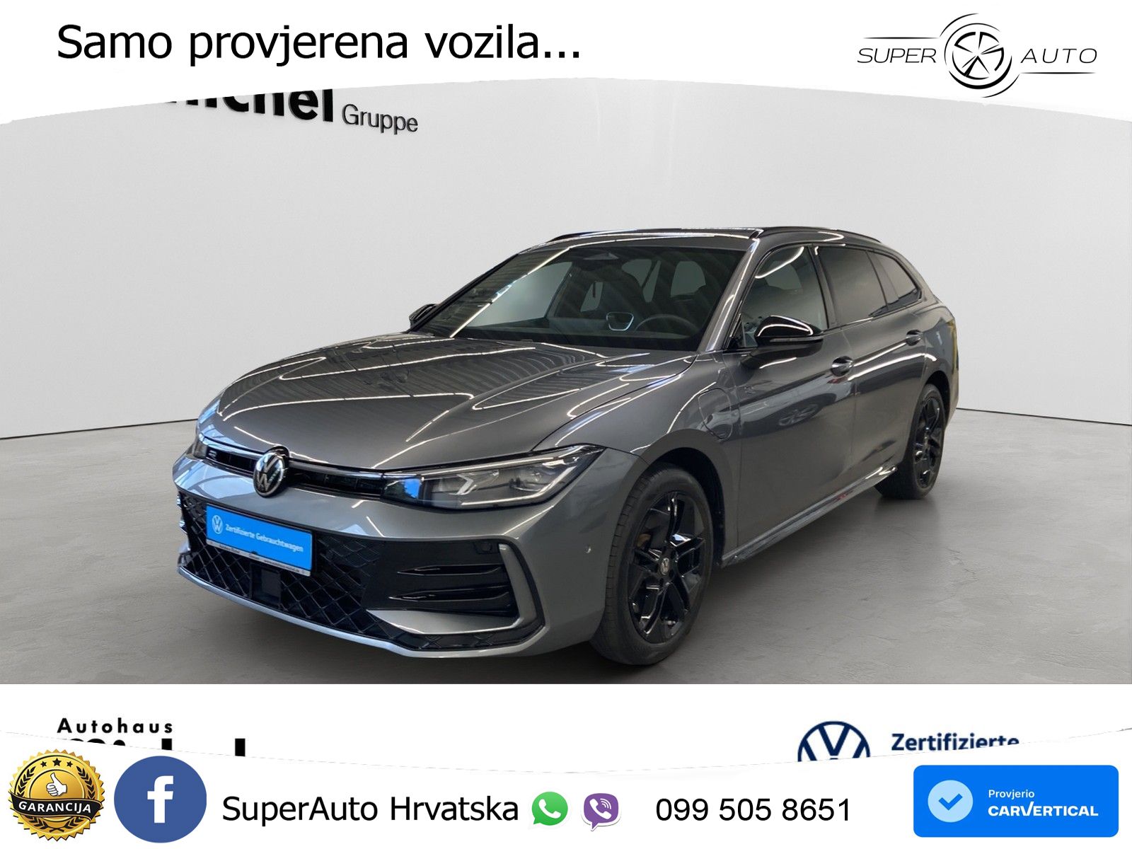 Volkswagen Passat Variant 1.5 TSI (204 KS) eHybrid DSG R-Line LED+GR SJED+ACC