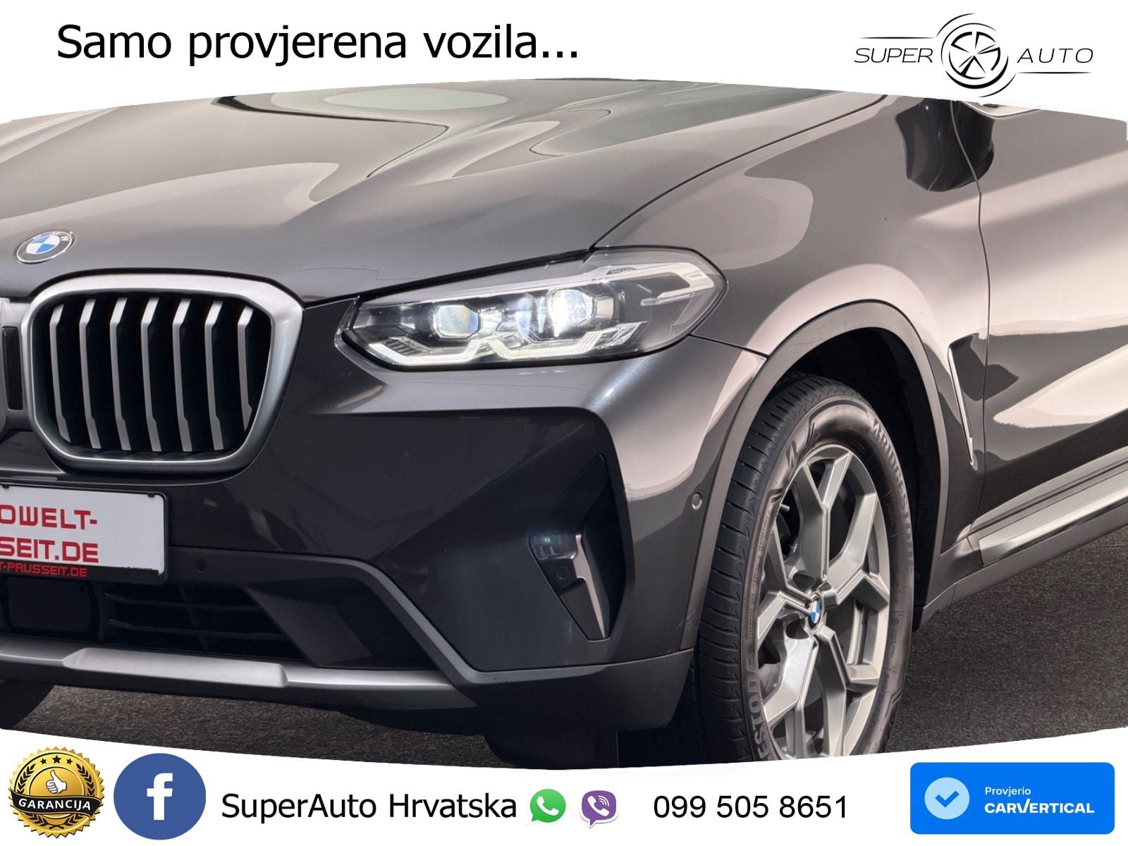 BMW X3 20d xDrive Steptronic LED+GR SJED+ACC