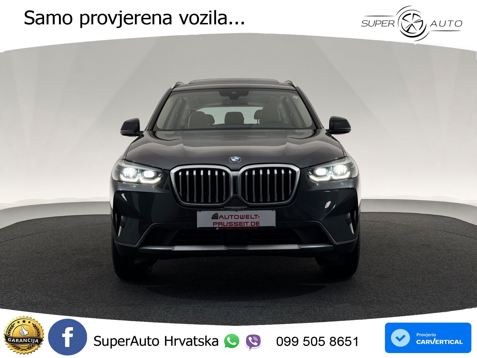 BMW X3 20d xDrive Steptronic LED+GR SJED+ACC