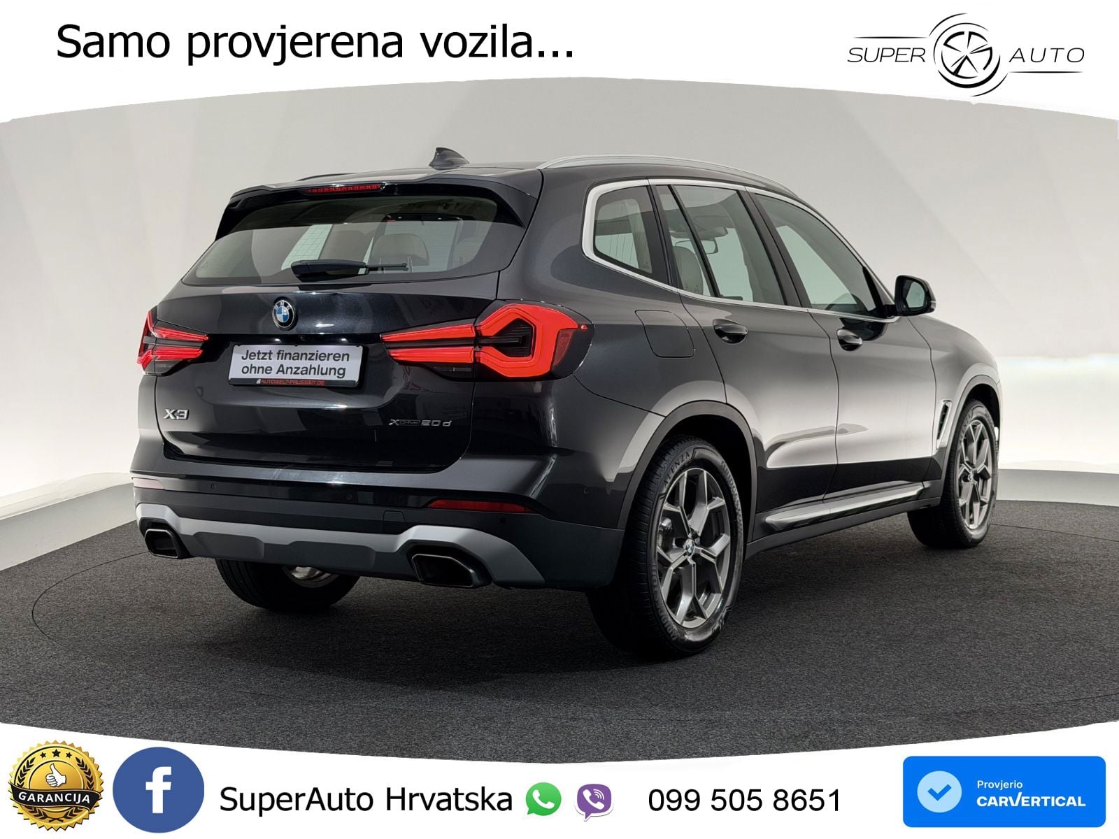 BMW X3 20d xDrive Steptronic LED+GR SJED+ACC