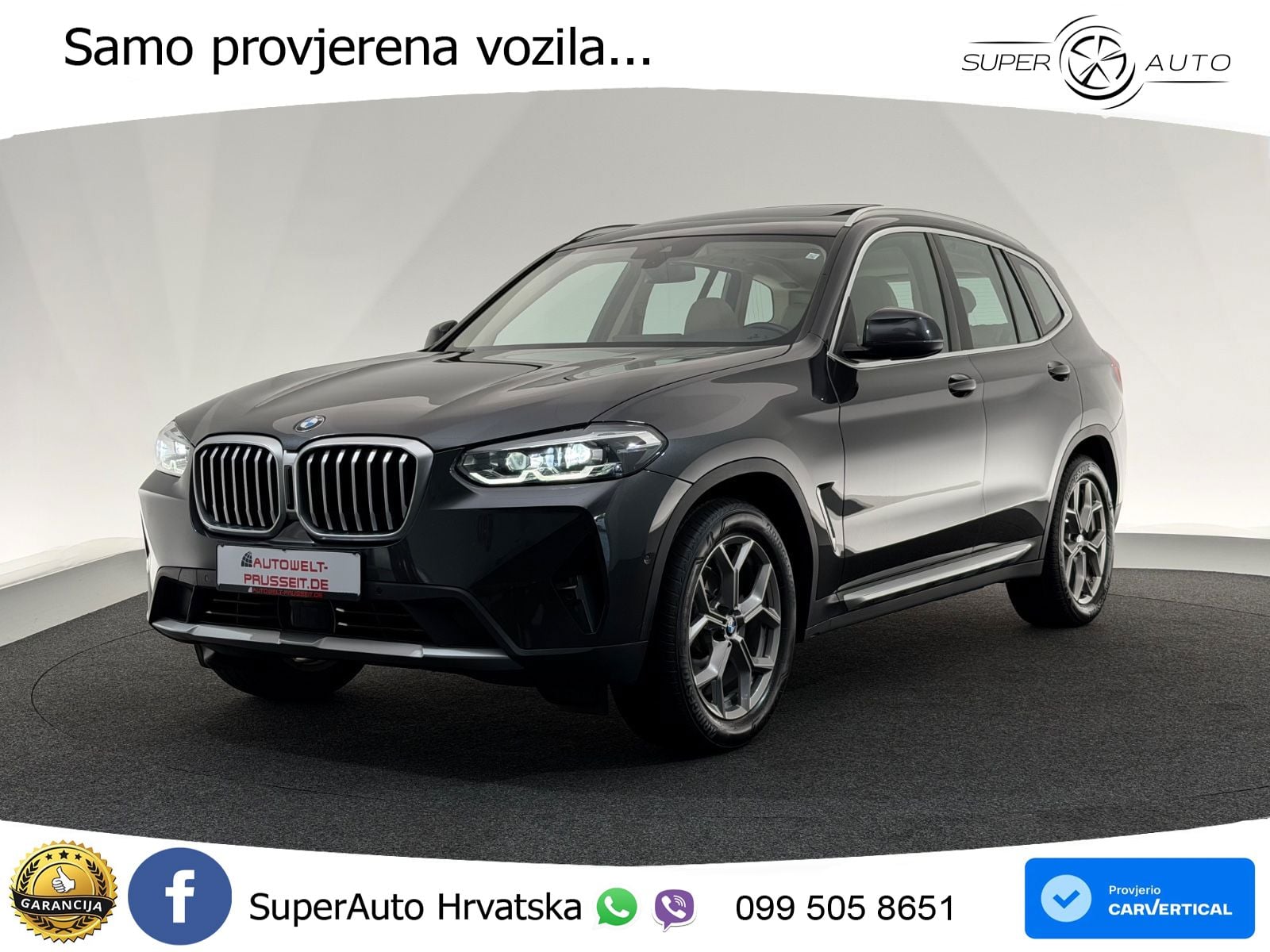 BMW X3 20d xDrive Steptronic LED+GR SJED+ACC