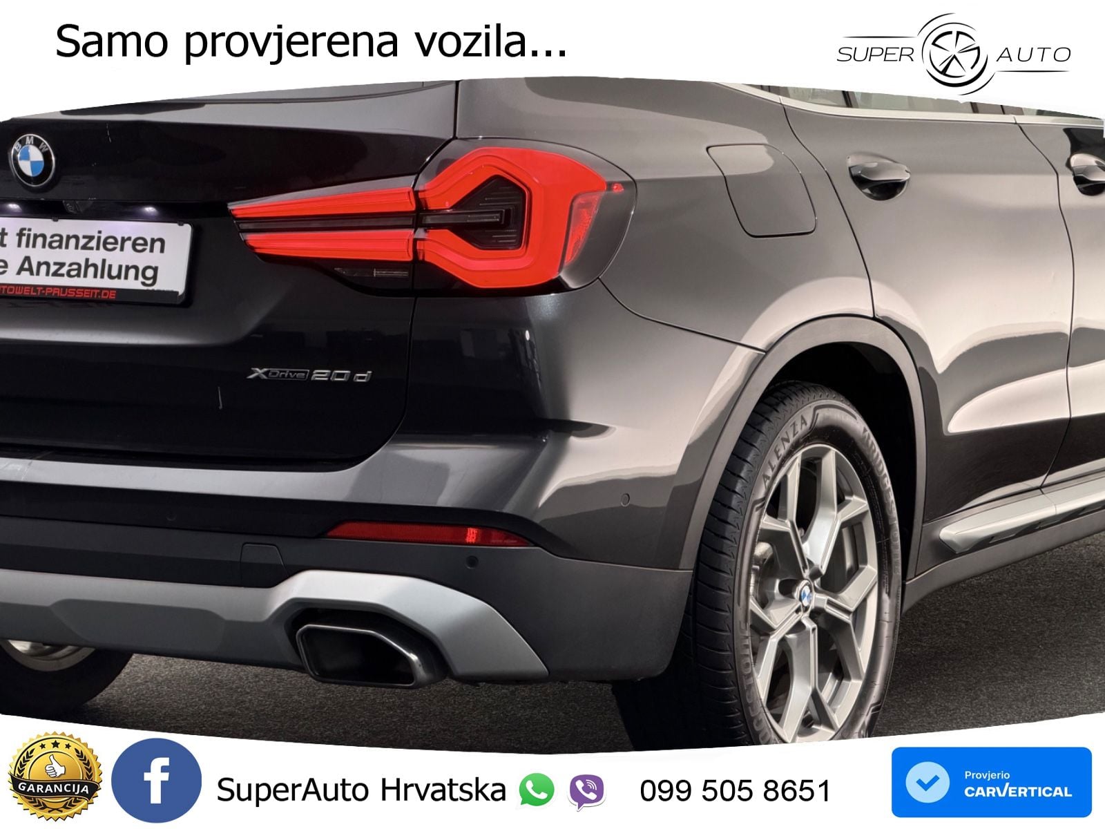 BMW X3 20d xDrive Steptronic LED+GR SJED+ACC