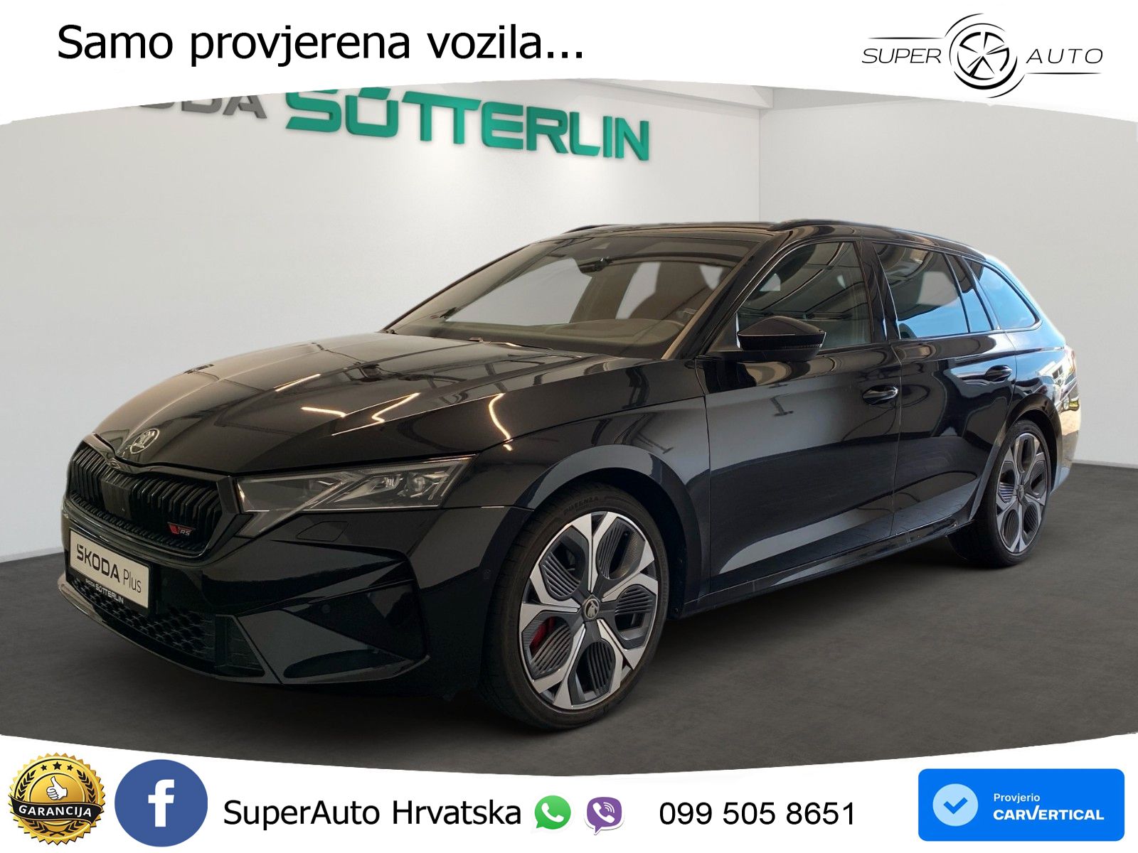 Škoda Octavia Combi RS 2.0 TSI (265 KS) DSG LED+GR SJED+ACC