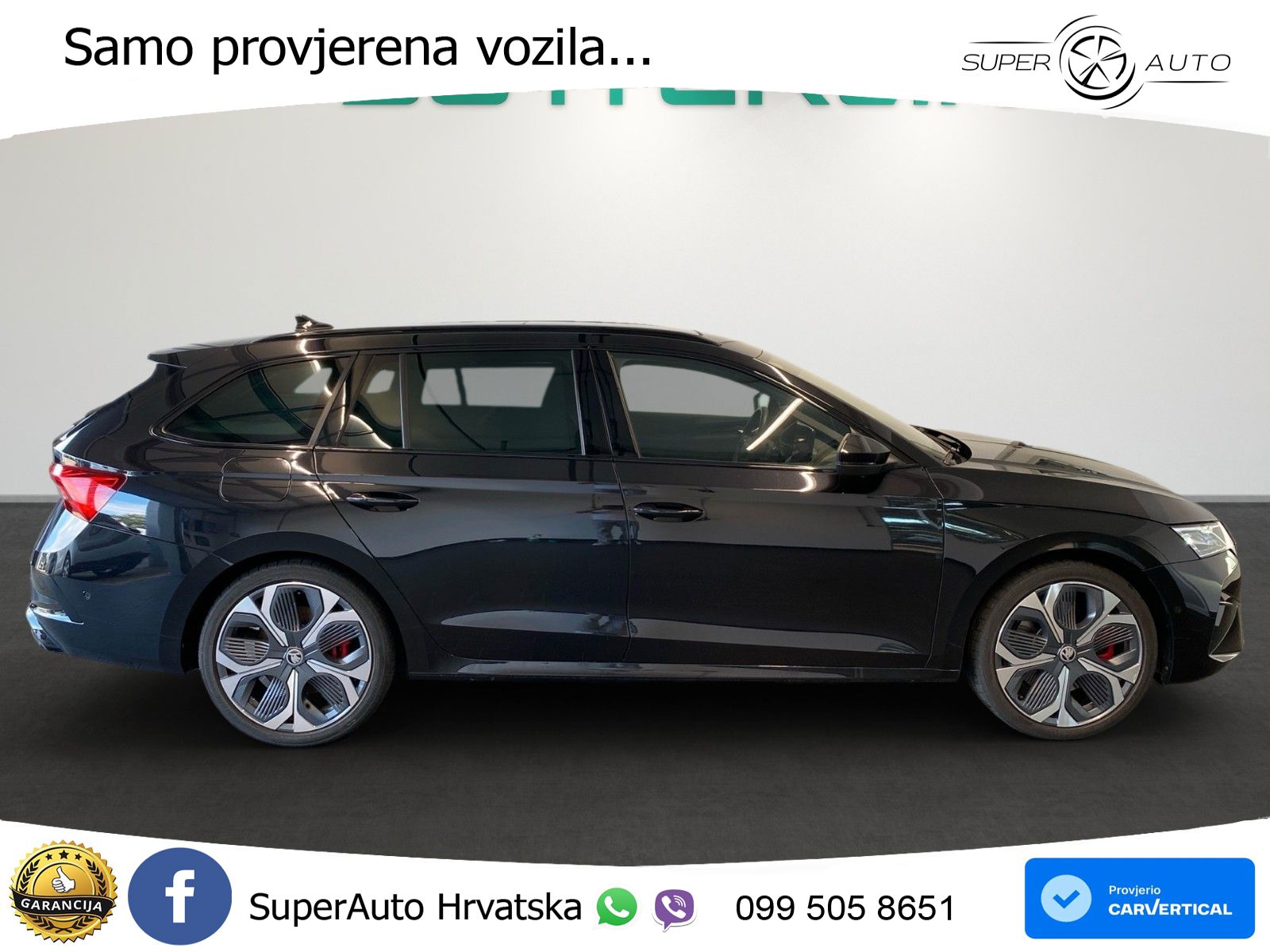 Škoda Octavia Combi RS 2.0 TSI (265 KS) DSG LED+GR SJED+ACC