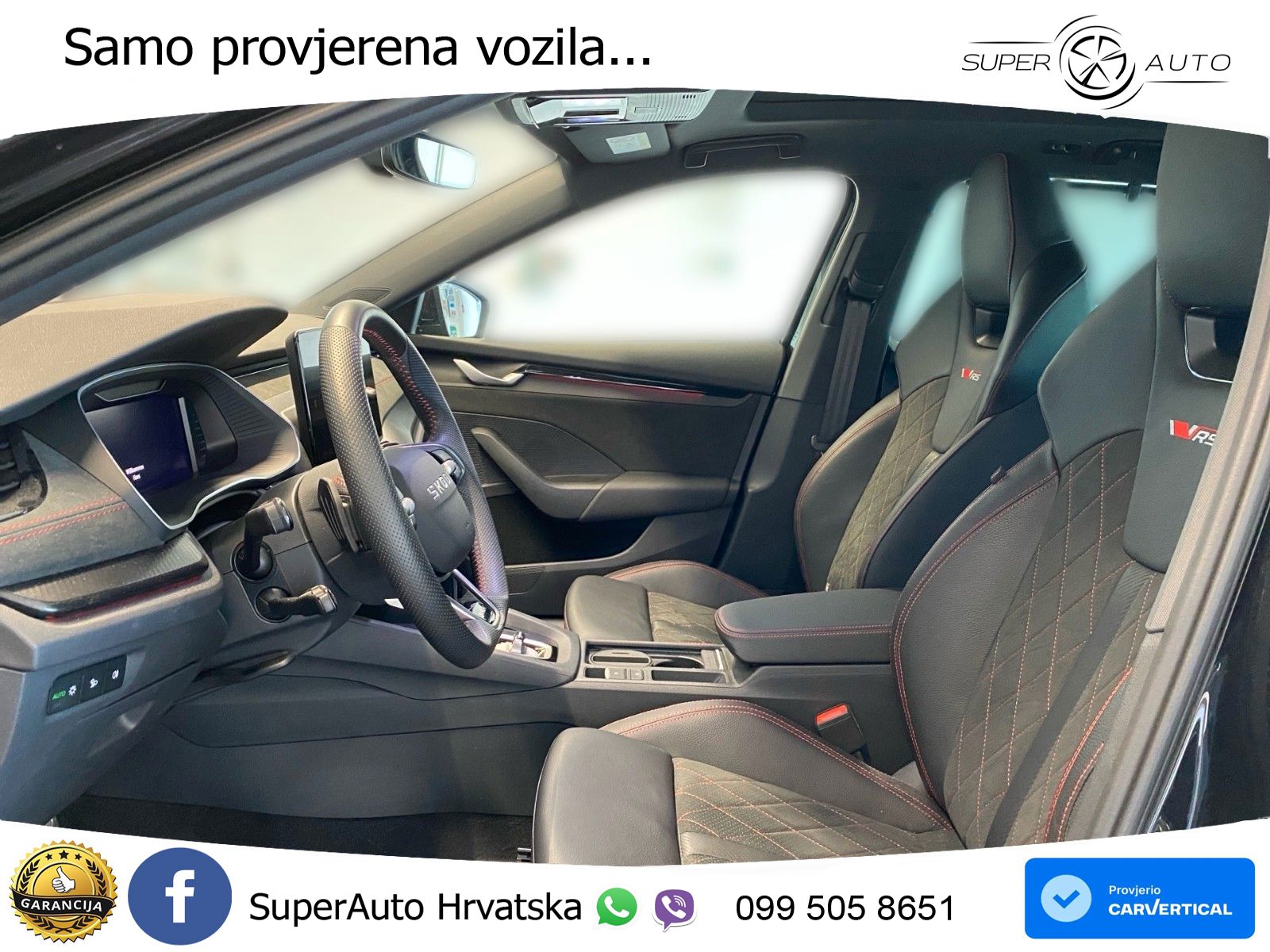 Škoda Octavia Combi RS 2.0 TSI (265 KS) DSG LED+GR SJED+ACC