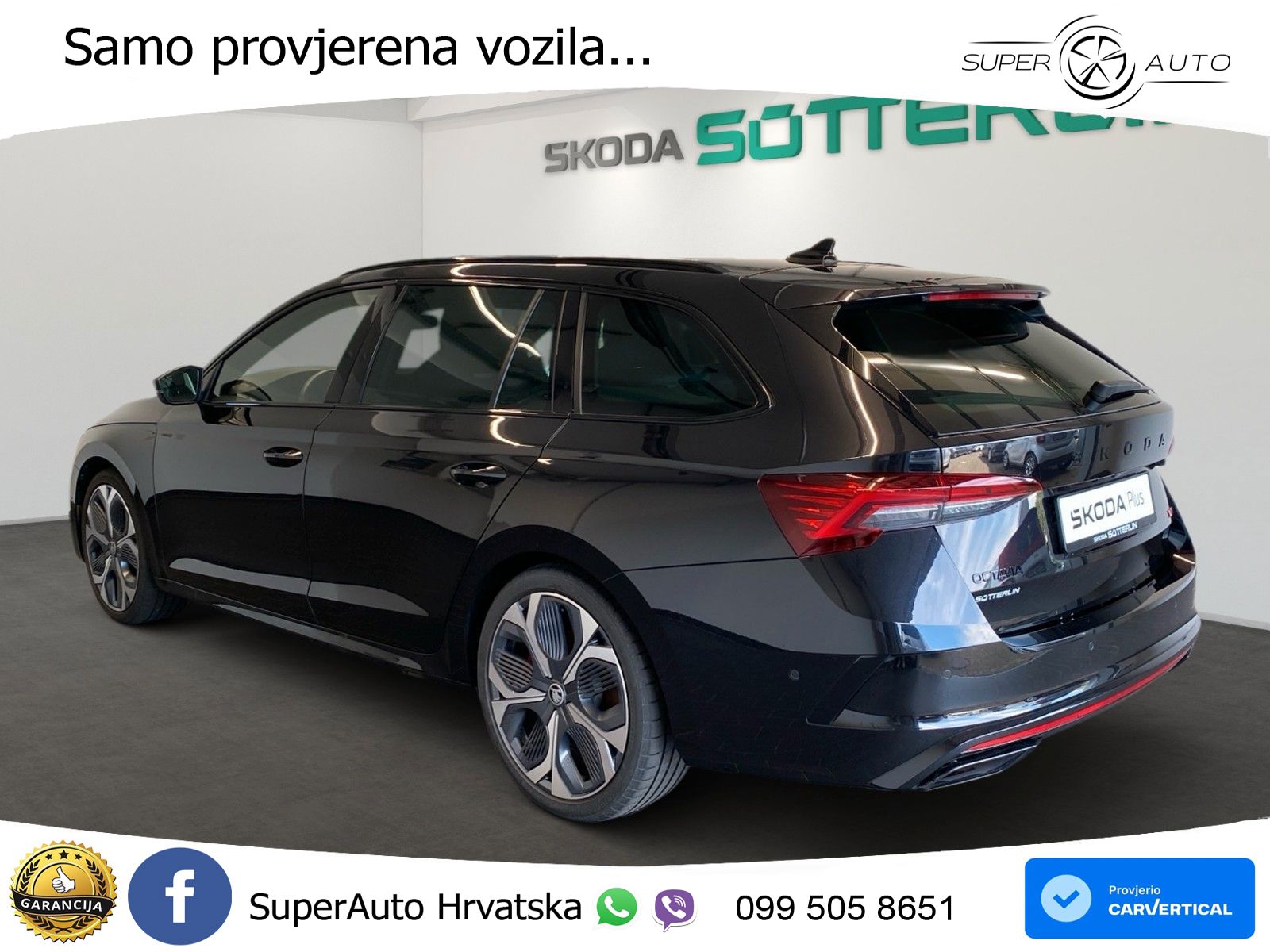 Škoda Octavia Combi RS 2.0 TSI (265 KS) DSG LED+GR SJED+ACC