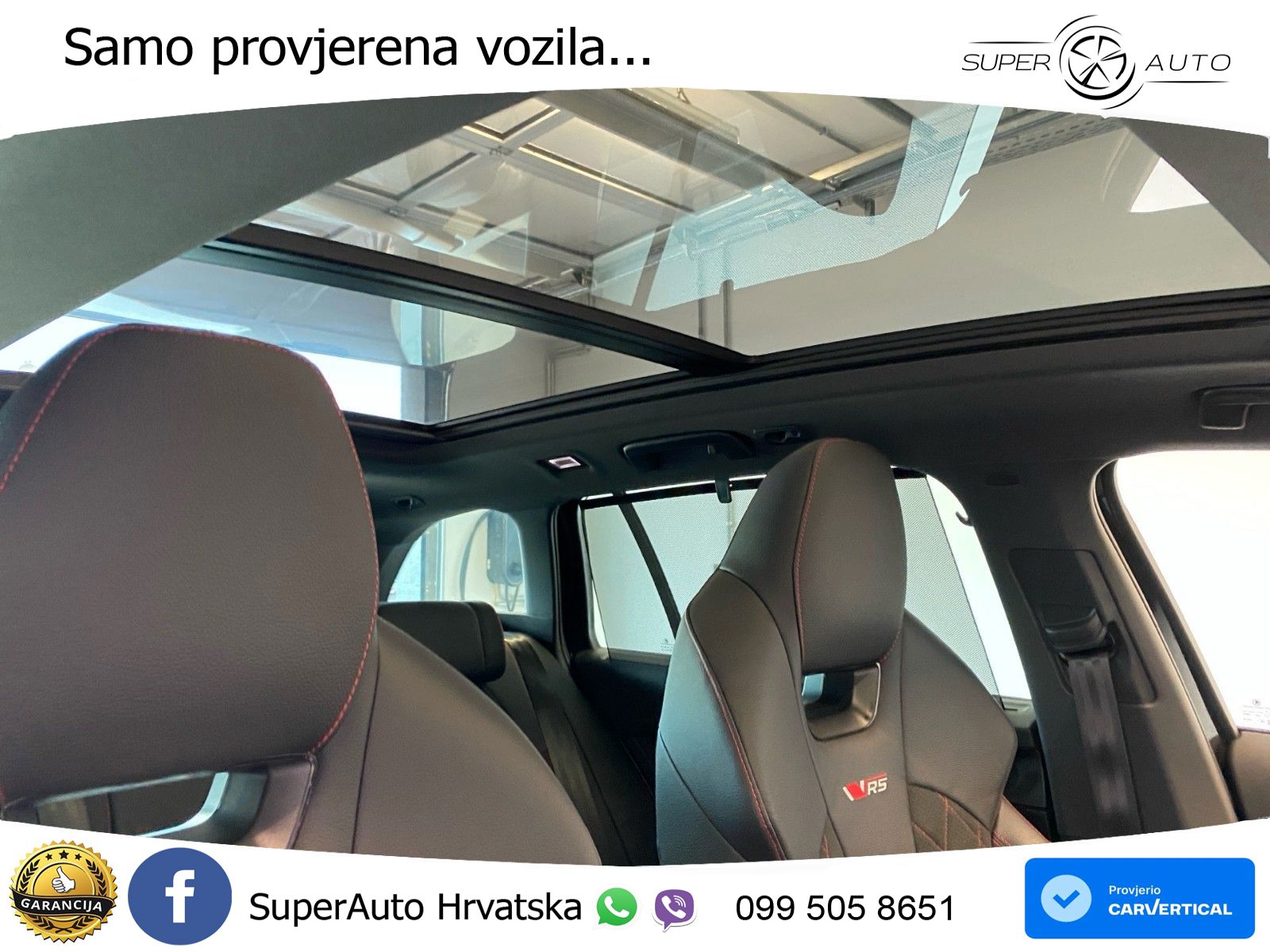 Škoda Octavia Combi RS 2.0 TSI (265 KS) DSG LED+GR SJED+ACC