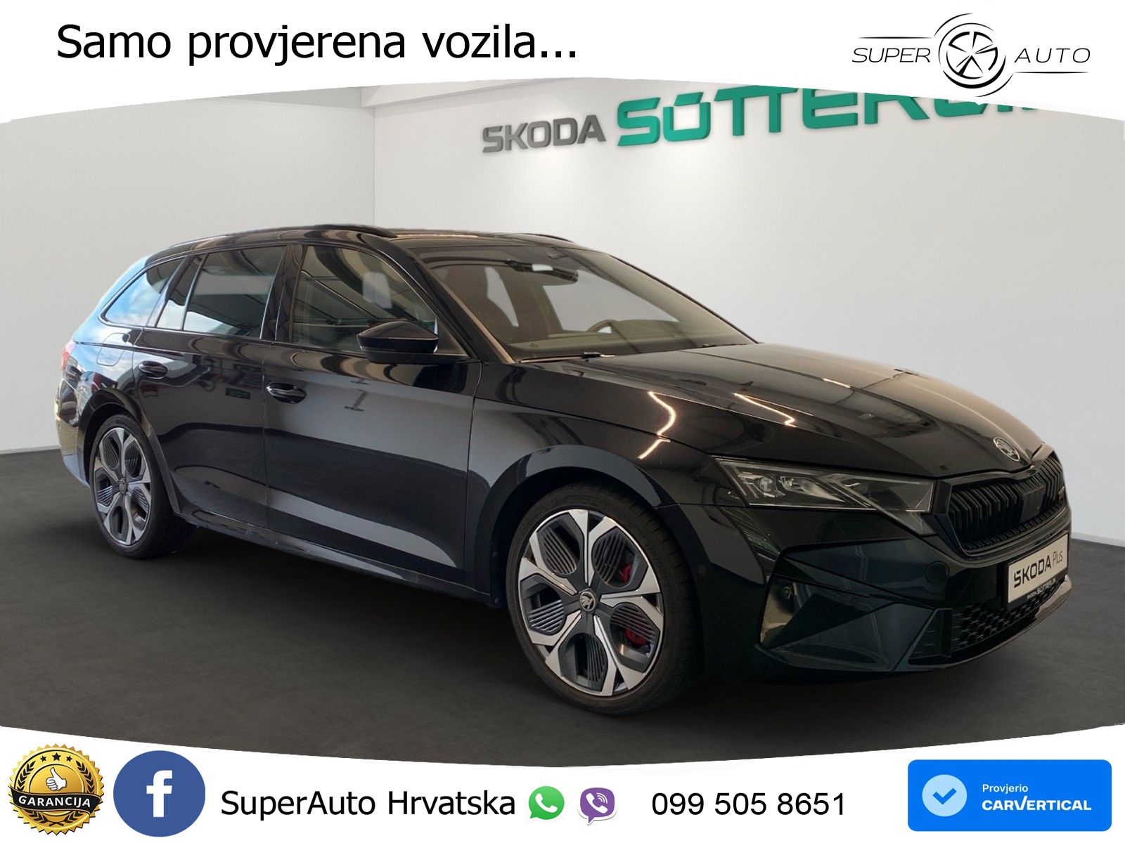 Škoda Octavia Combi RS 2.0 TSI (265 KS) DSG LED+GR SJED+ACC