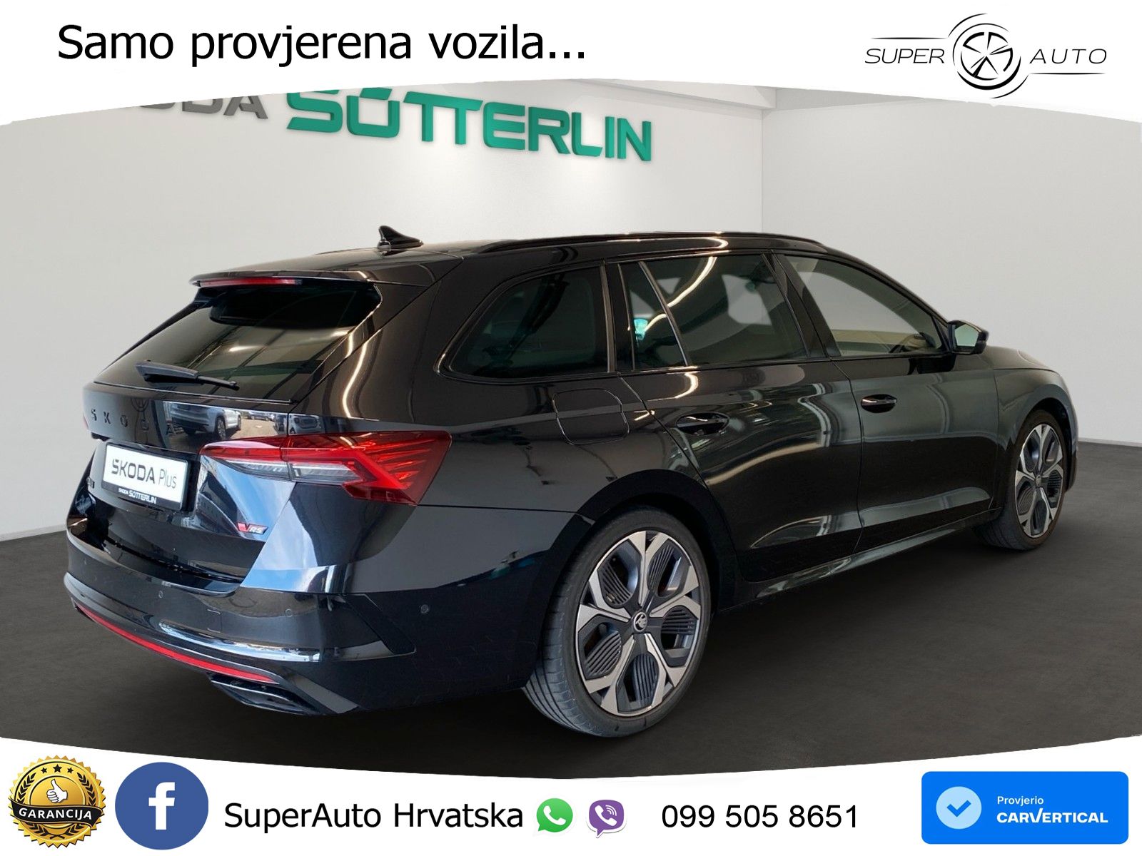 Škoda Octavia Combi RS 2.0 TSI (265 KS) DSG LED+GR SJED+ACC