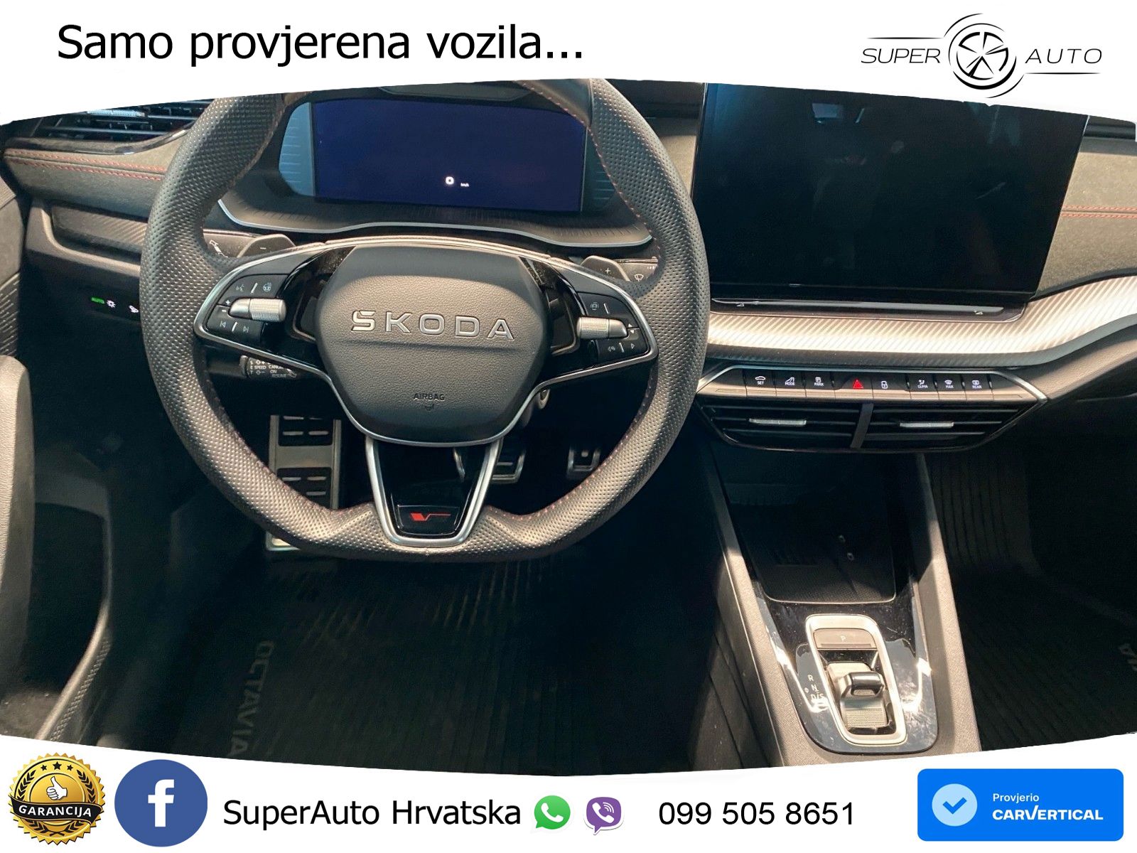 Škoda Octavia Combi RS 2.0 TSI (265 KS) DSG LED+GR SJED+ACC