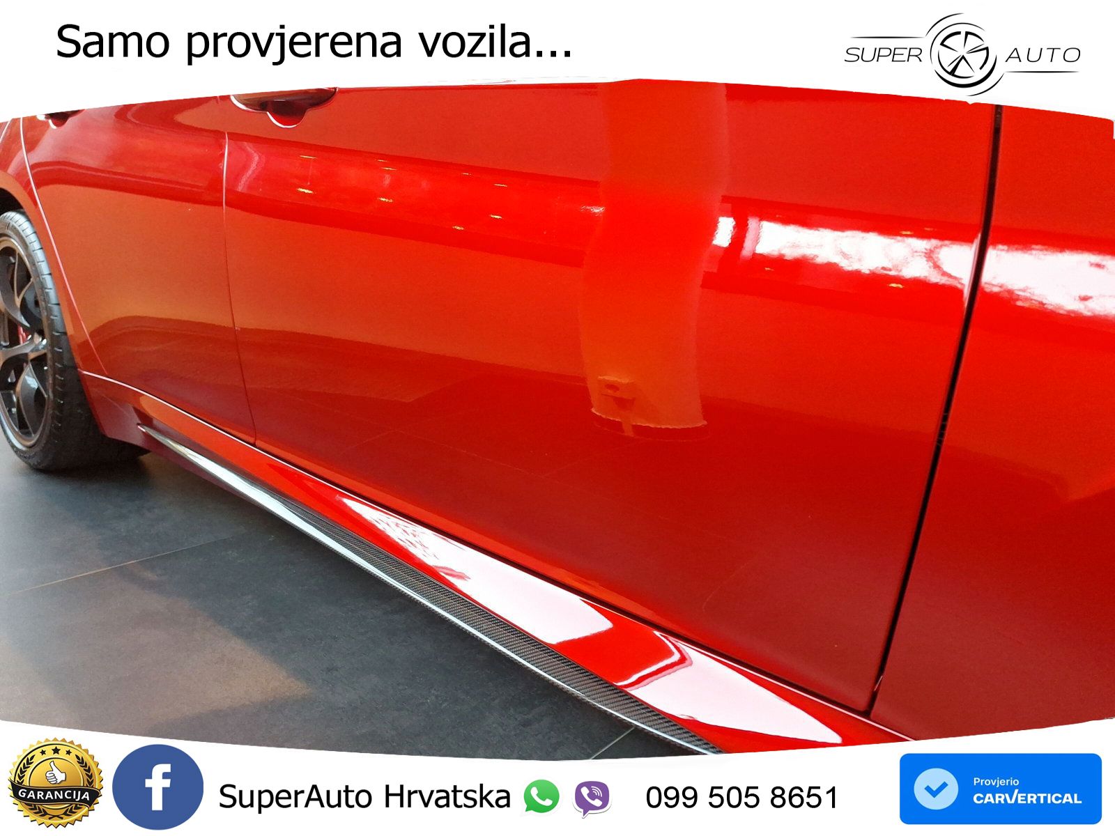 Alfa Romeo Giulia Quadrifoglio 2.9 V6 Bi-Turbo (520 KS) Automatic LED+GR SJED+ACC