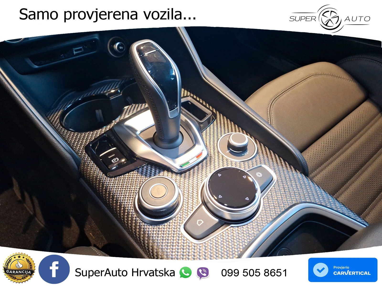 Alfa Romeo Giulia Quadrifoglio 2.9 V6 Bi-Turbo (520 KS) Automatic LED+GR SJED+ACC