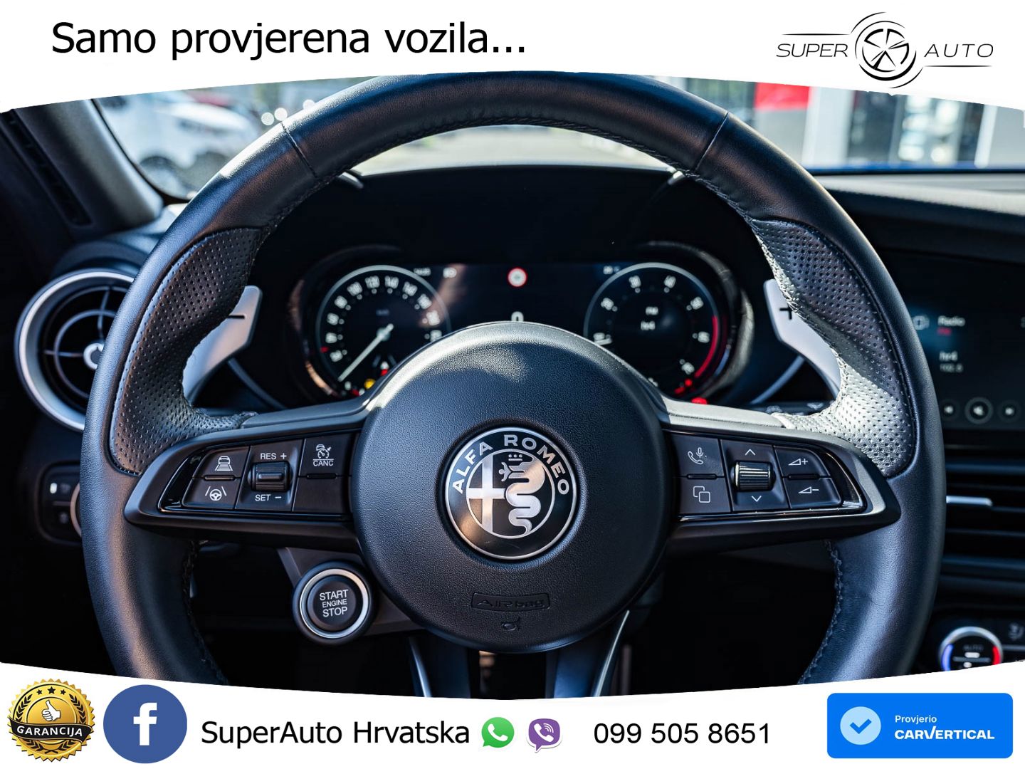 Alfa Romeo Giulia 2.0 Turbo (280 KS) Q4 Automatic LED+GR SJED+ACC