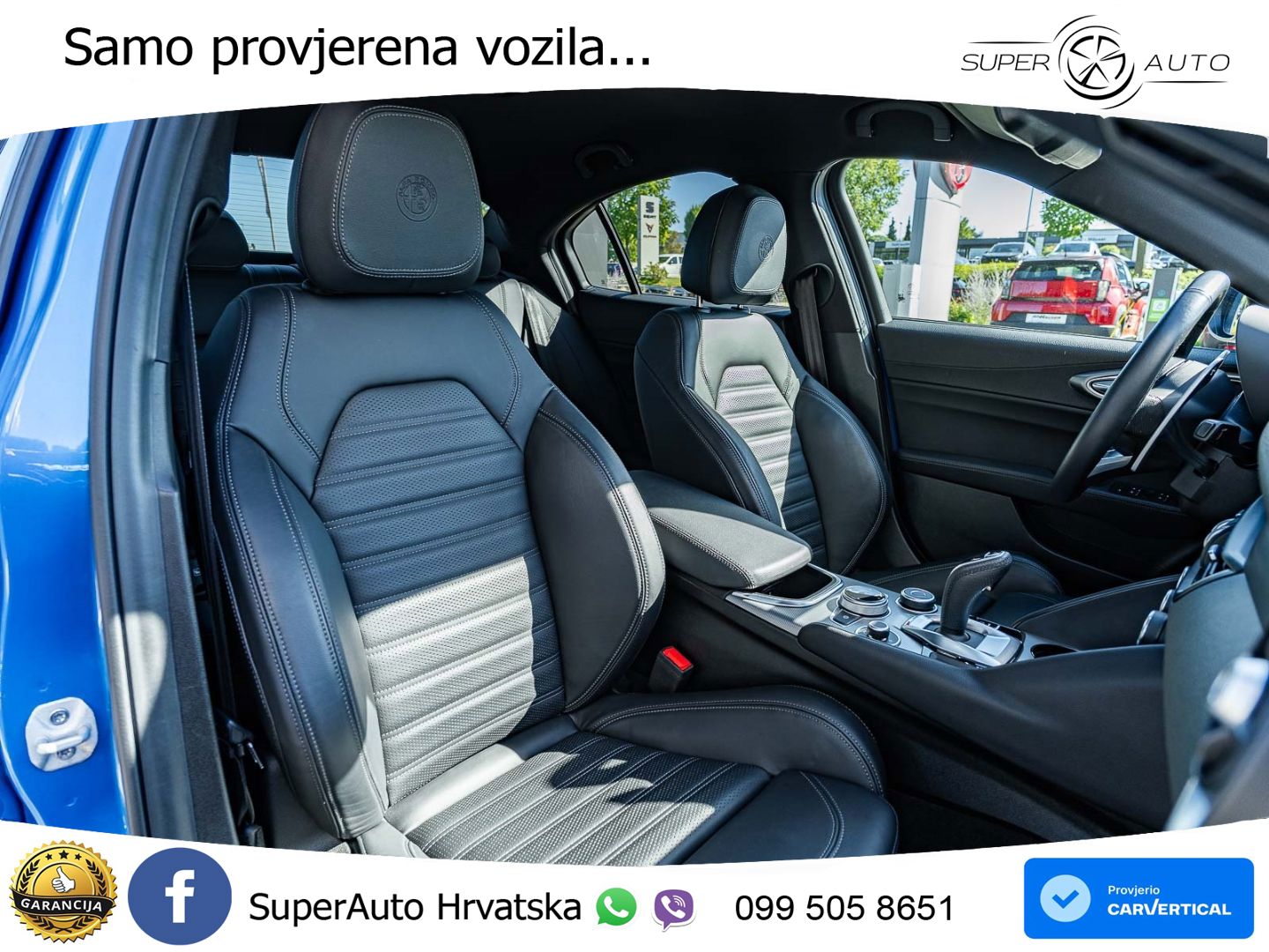 Alfa Romeo Giulia 2.0 Turbo (280 KS) Q4 Automatic LED+GR SJED+ACC