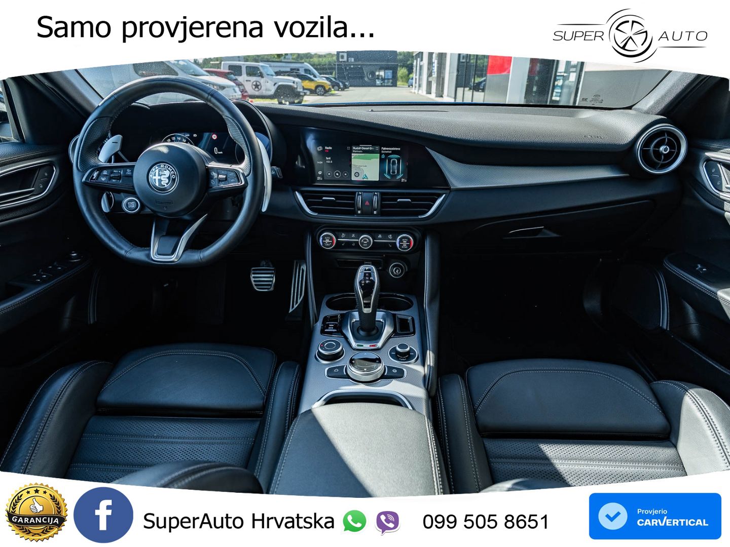 Alfa Romeo Giulia 2.0 Turbo (280 KS) Q4 Automatic LED+GR SJED+ACC