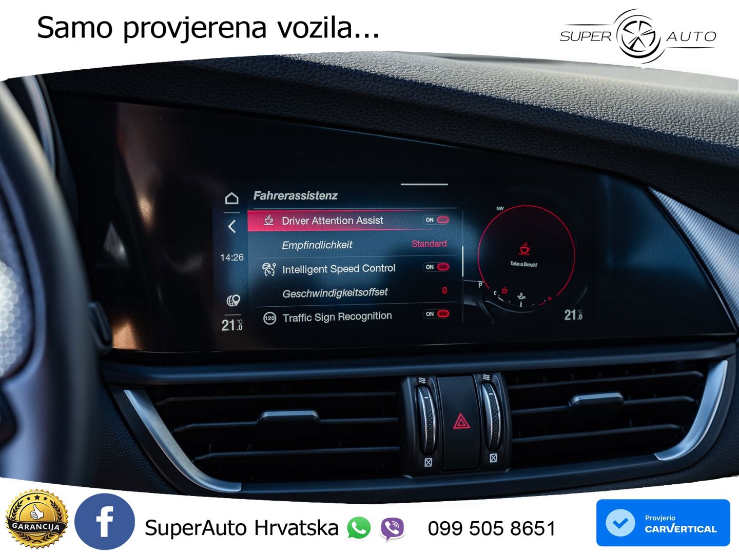 Alfa Romeo Giulia 2.0 Turbo (280 KS) Q4 Automatic LED+GR SJED+ACC