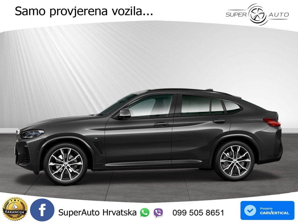 BMW X4 30d (286 KS) xDrive Steptronic M Sport LED+GR SJED+ACC