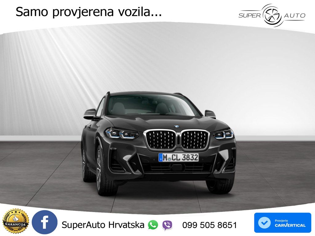 BMW X4 30d (286 KS) xDrive Steptronic M Sport LED+GR SJED+ACC