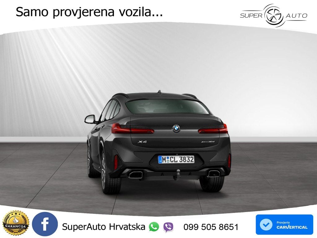 BMW X4 30d (286 KS) xDrive Steptronic M Sport LED+GR SJED+ACC