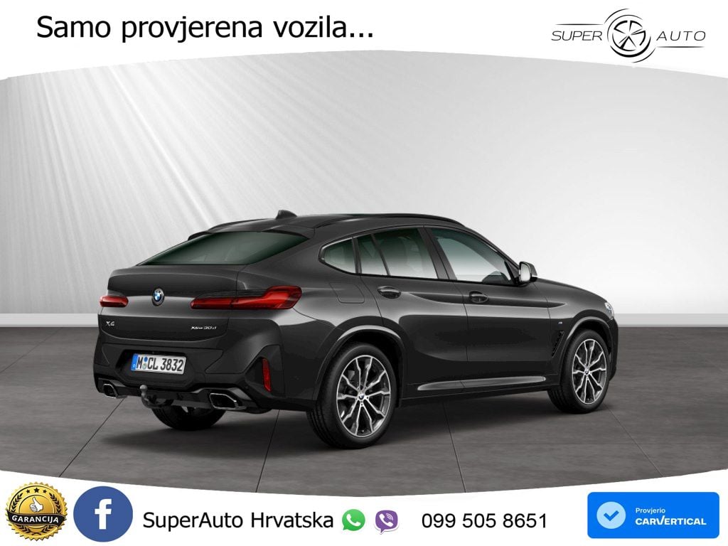BMW X4 30d (286 KS) xDrive Steptronic M Sport LED+GR SJED+ACC