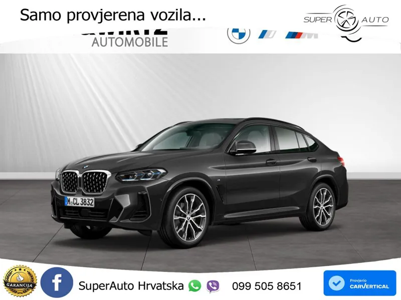 BMW X4 30d (286 KS) xDrive Steptronic M Sport LED+GR SJED+ACC