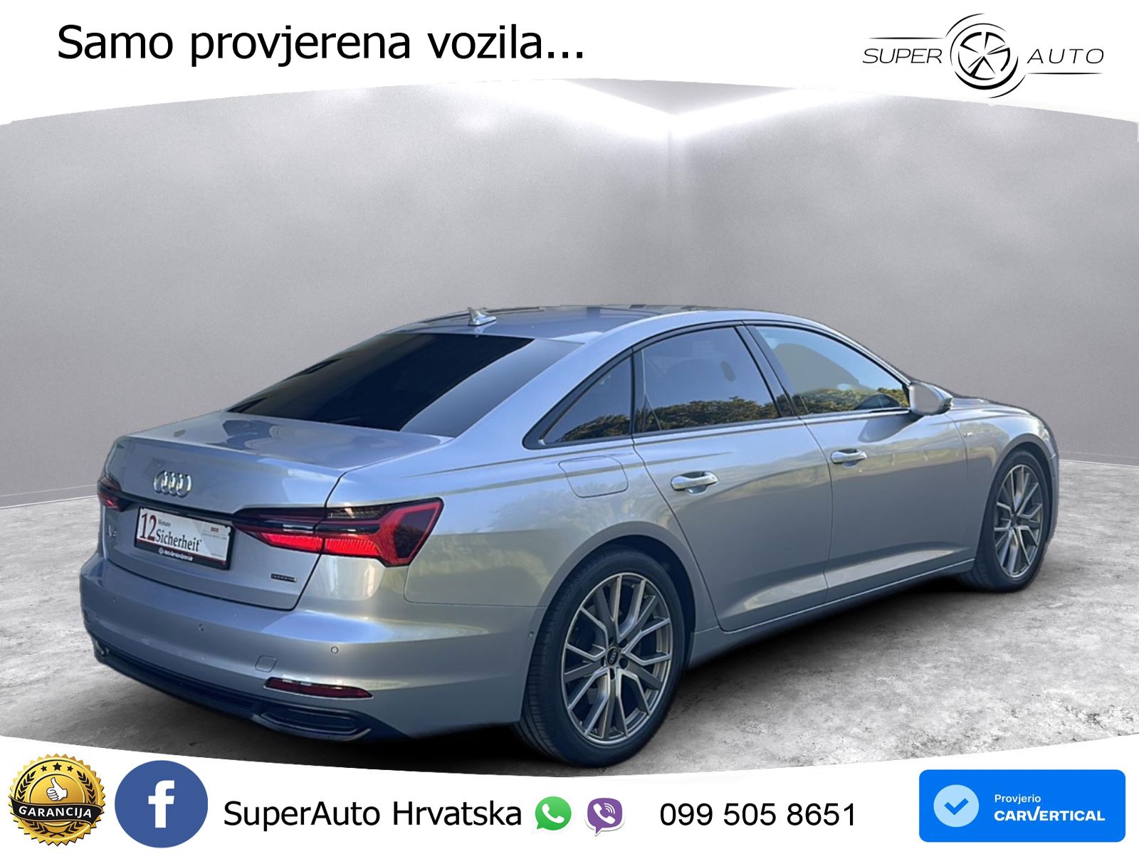 Audi A6 45 TFSI (265 KS) quattro ultra S tronic S line LED+GR SJED+ACC